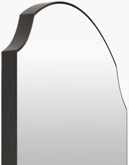 Landon Traditional Black Wall Mirror - Galey Alix x Livabliss