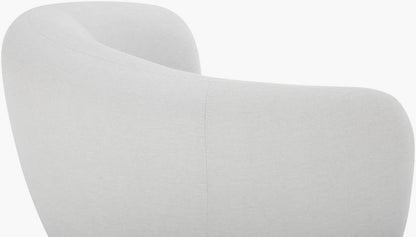 Finlayson Ivory/Beige Accent Chair - Galey Alix x Livabliss