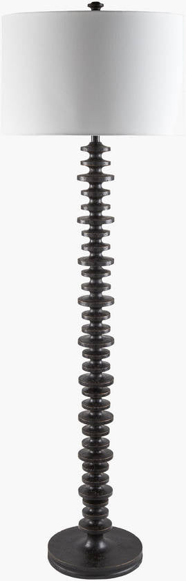 Merrill Traditional White/Black Table Lamp - Galey Alix x Livabliss