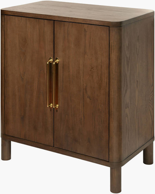 Marshall Dark Brown Cabinet - Galey Alix x Livabliss