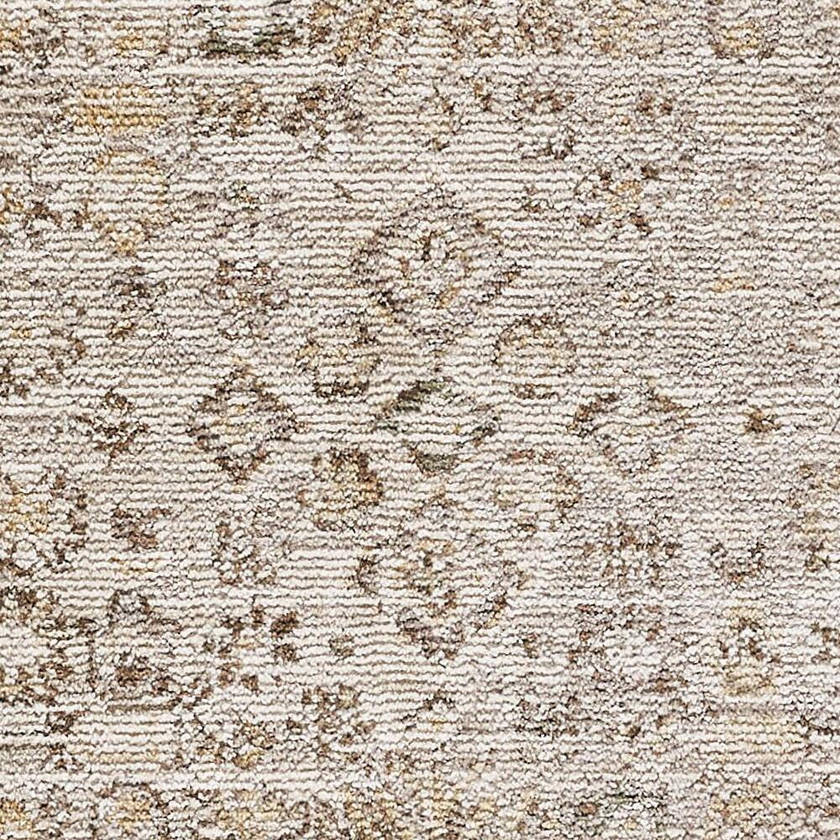 Myrtle Avenue Traditional Taupe/Cream Area Rug - Galey Alix Livabliss