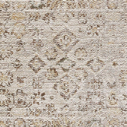 Myrtle Avenue Traditional Taupe/Cream Area Rug - Galey Alix Livabliss