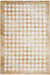 Myrtle Avenue Traditional Taupe/Mustard Area Rug - Galey Alix Livabliss