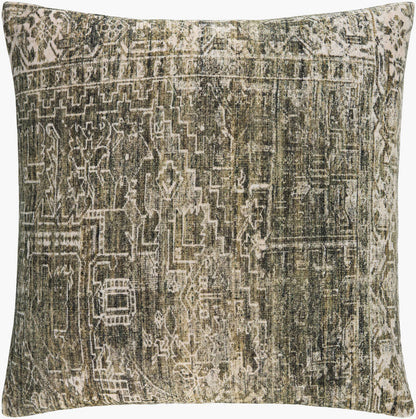 Toole Olive Pillow Cover - Galey Alix x Livabliss