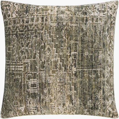 Toole Olive Pillow Cover - Galey Alix x Livabliss