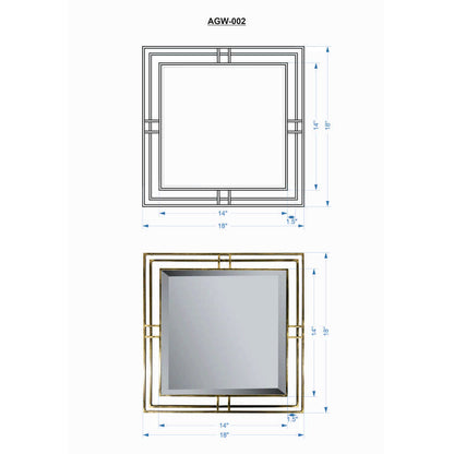 Muhlbachl Modern Wall Mirror
