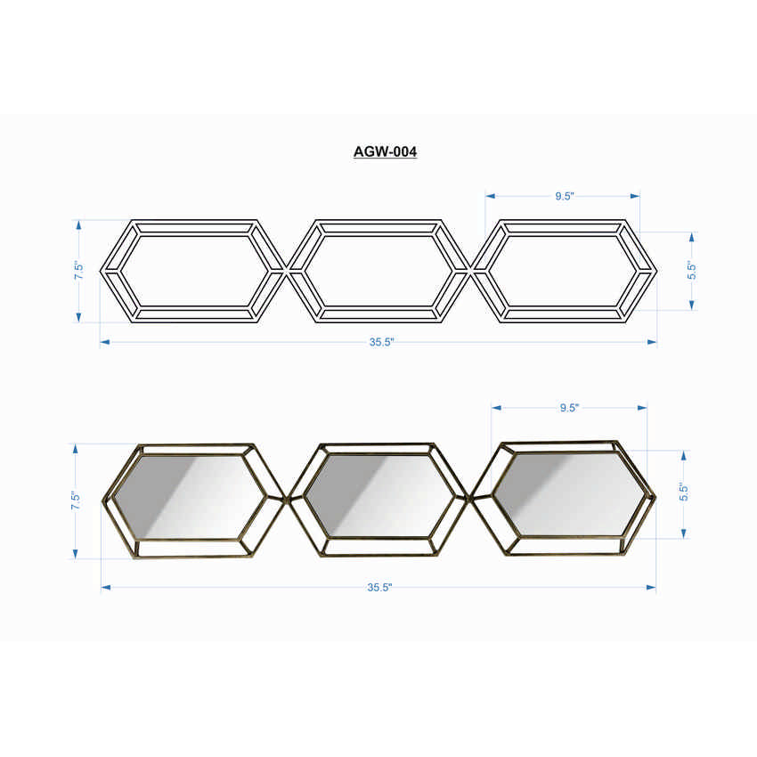 Ellmau Modern Wall Mirror