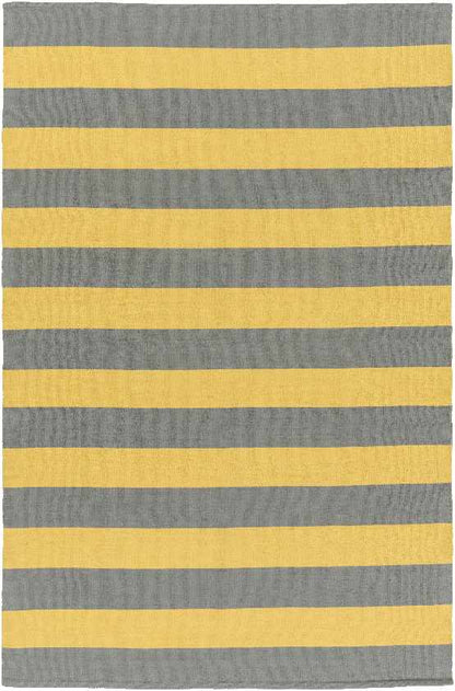 Atlanta Modern Gray/Yellow Area Rug