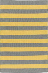 Atlanta Modern Gray/Yellow Area Rug