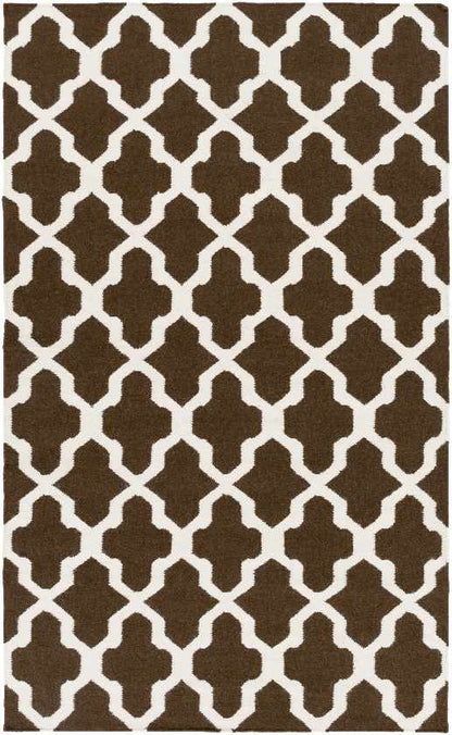 Woold Modern Brown Area Rug