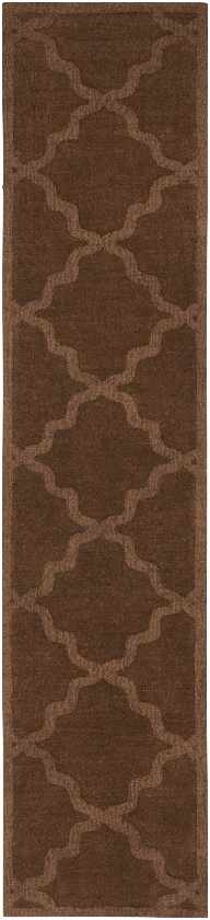 Ermont Modern Chocolate Brown Area Rug
