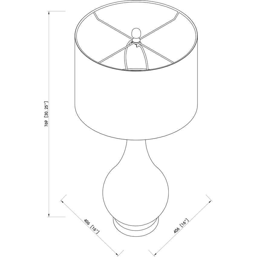 Rechberg Traditional Table Lamp