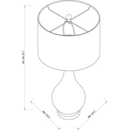 Rechberg Traditional Table Lamp