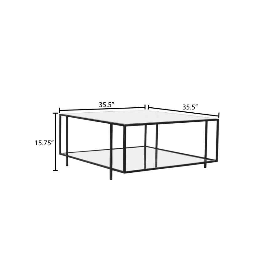 Schaffern Clear Coffee Table