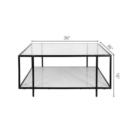 Schaffern Black Coffee Table