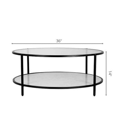 Gunskirchen Black Coffee Table