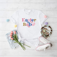 Easter Babe Colorful Cute Easter Shirt