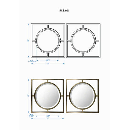 Duns Modern Wall Mirror
