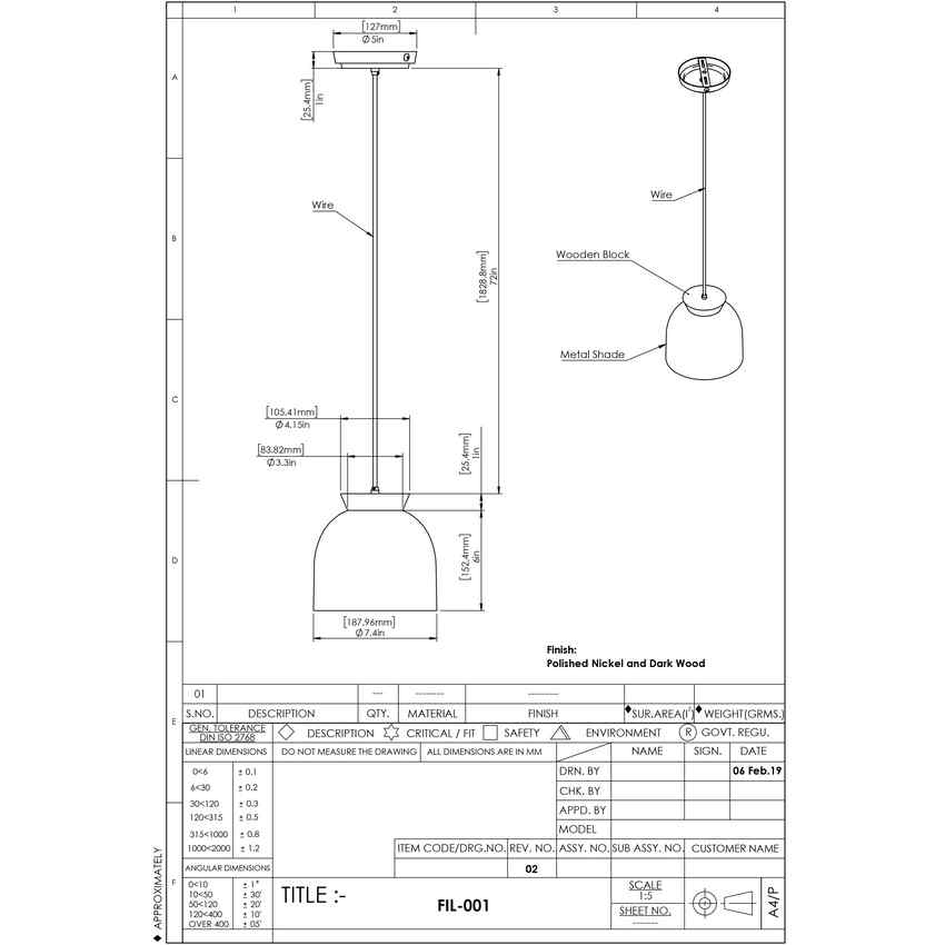 Woodlawn Modern Ceiling Lighting