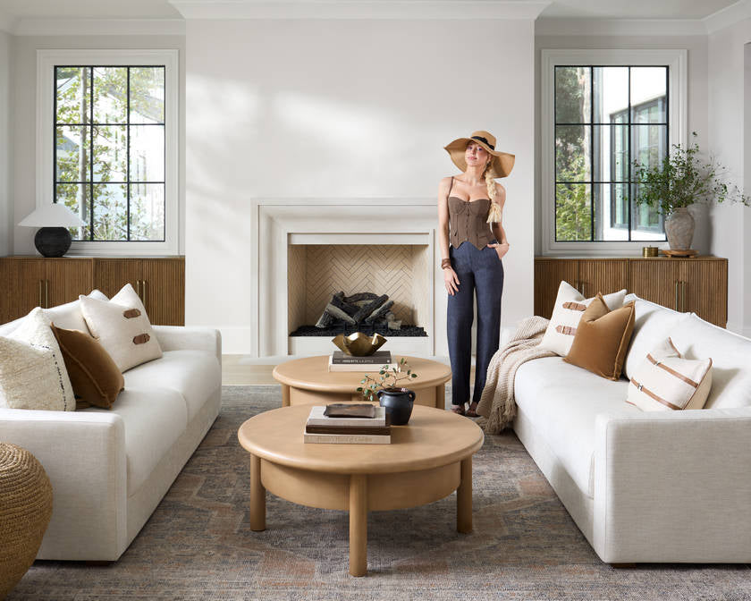 Collins Avenue Traditional Brown Area Rug - Galey Alix Livabliss