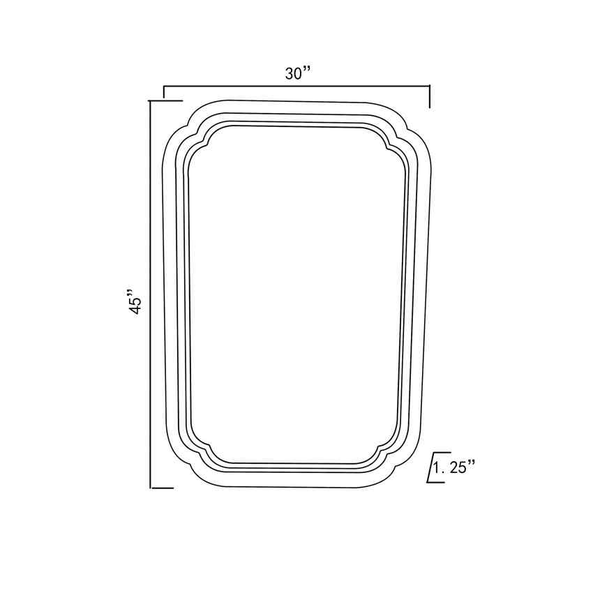 Gameren Traditional Wall Mirror