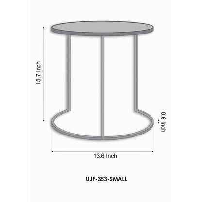 Lech Ivory End Table