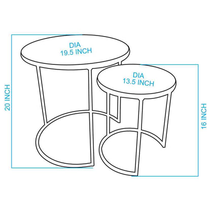 Lech Gold End Table