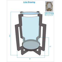 Trambesh Gold Candleholder