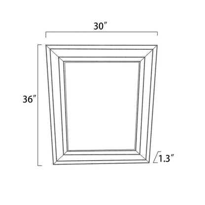 Kirchham Modern Wall Mirror