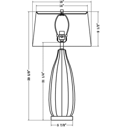 Rabnitz Modern Table Lamp