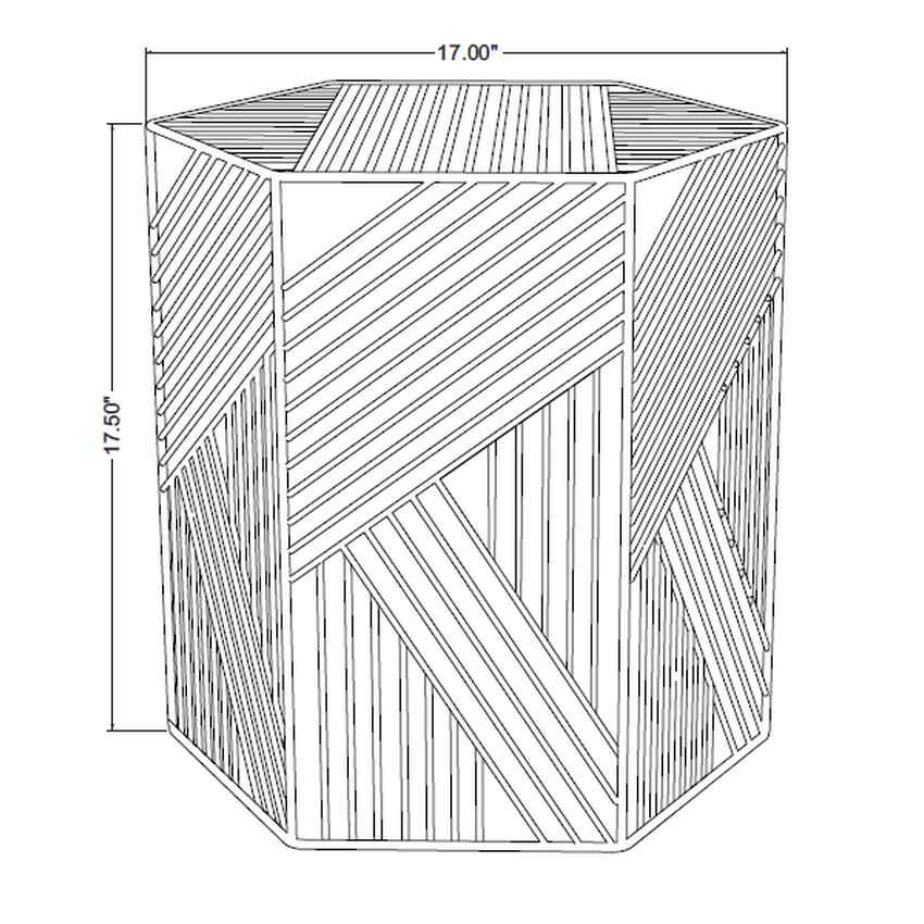 Potting Black Garden Stool