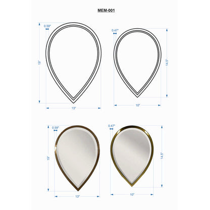 Atzbach Modern Wall Mirror
