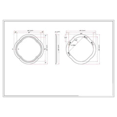 Hoekelum Traditional Wall Mirror
