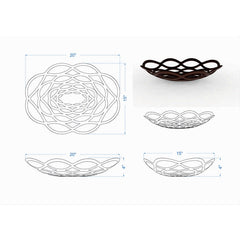 Antonovo Metallic - Copper Decorative Tray