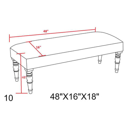 Helfenberg Dark Red Bench