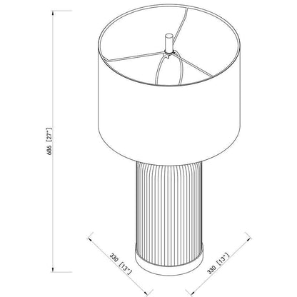 Hargelsberg Modern Table Lamp