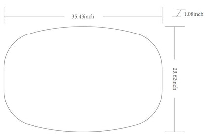 Stephannie Modern Gold Wall Mirror