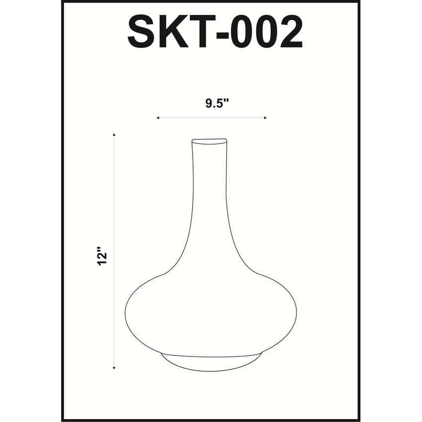 Kran Green Vase