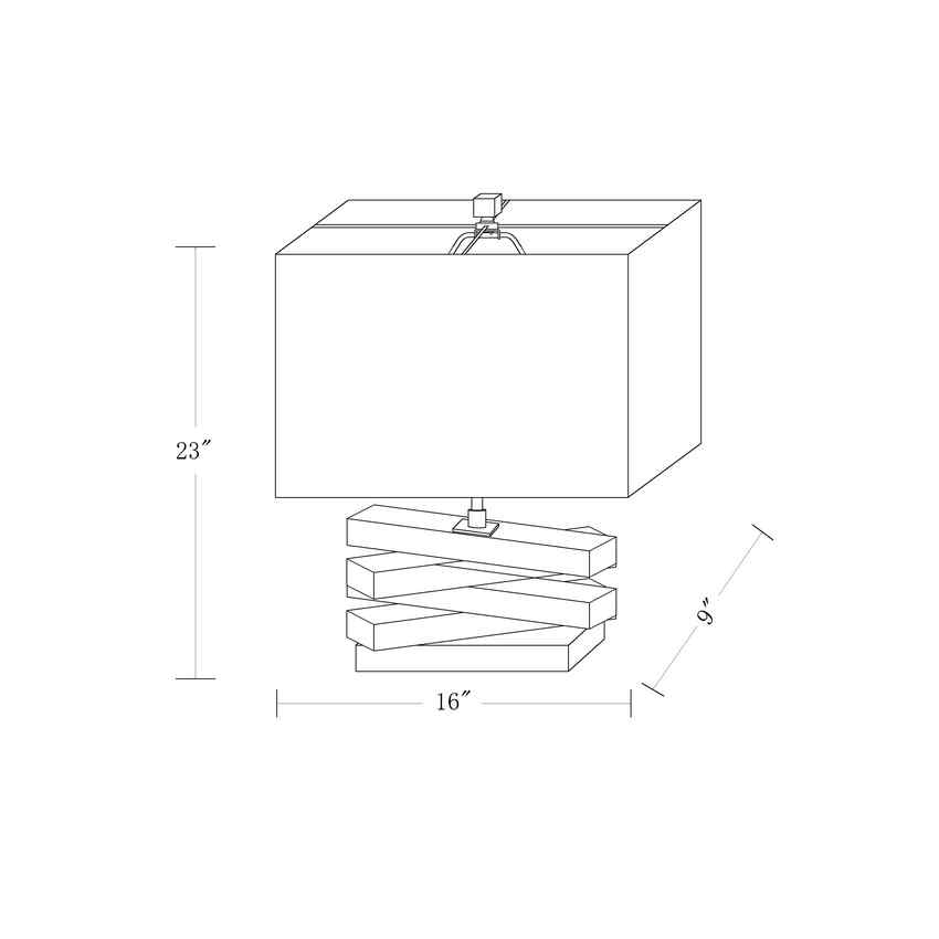 Pui Modern Table Lamp