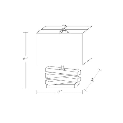 Pui Modern Table Lamp