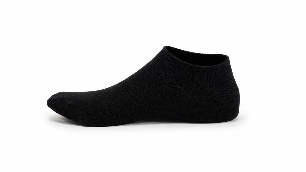 QORUX Bamboo Ankle Socks | Low Profile, Breathable Sneaker Socks for Women & Men (6 Pairs)