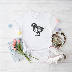 Sweet Chick Sparkling Easter Shirt