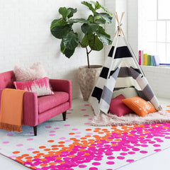 Altenfelden Bright Orange Throw