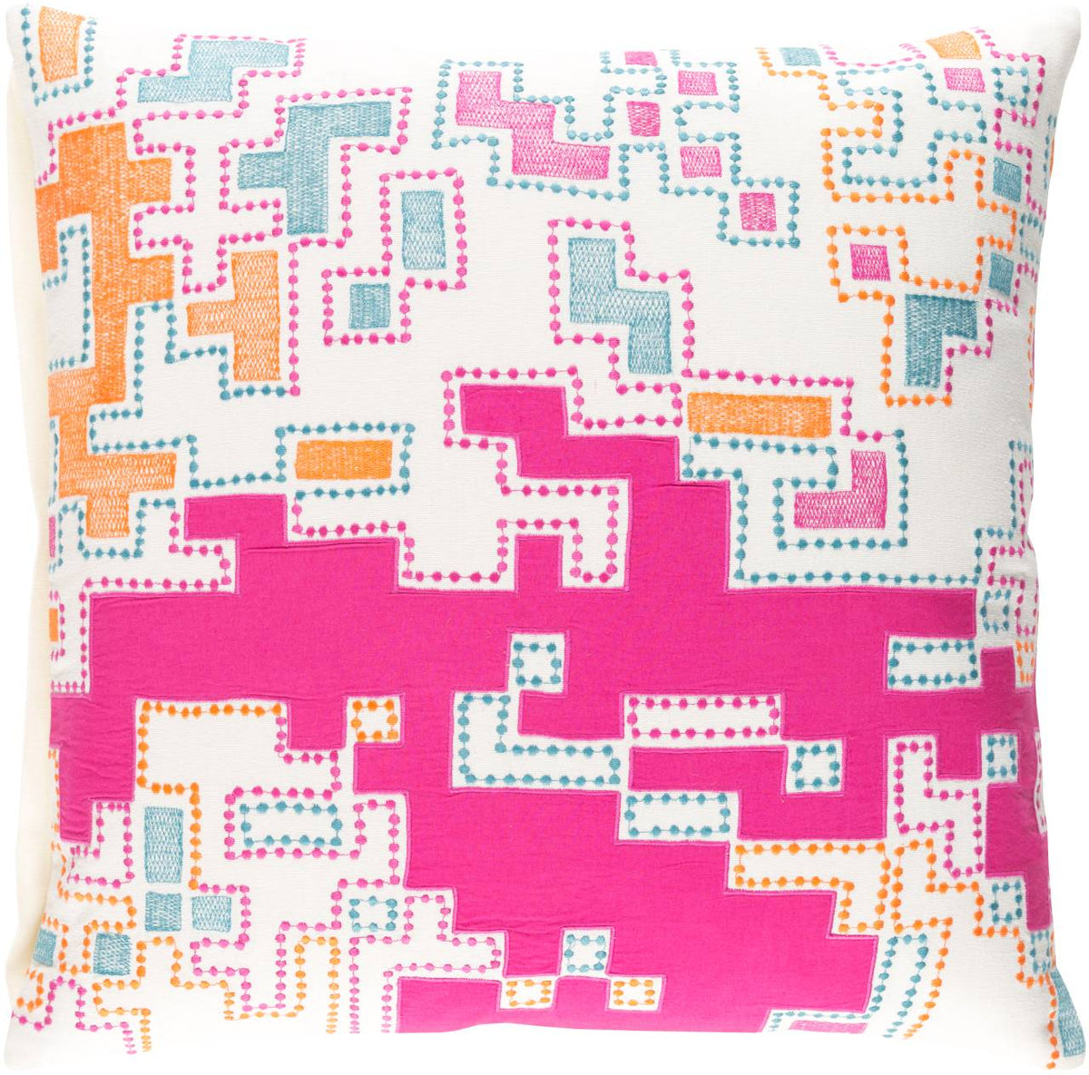 Longirod Bright Purple Pillow Cover