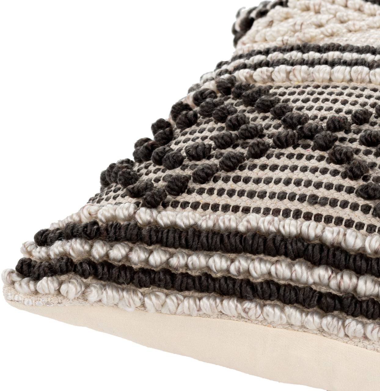 Neuchatel Charcoal Pillow Cover
