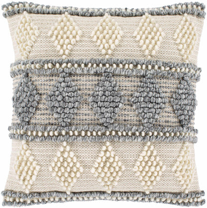 Ollon Cream Pillow Cover