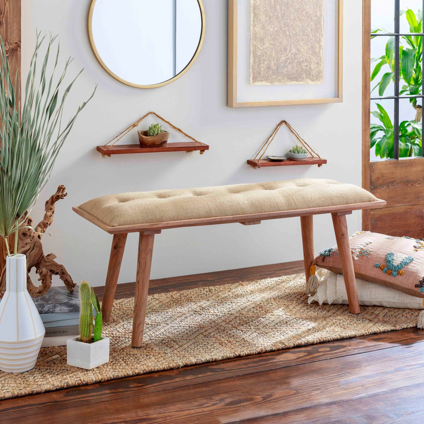 Vis Khaki Bench