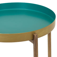 Klam Aqua End Table