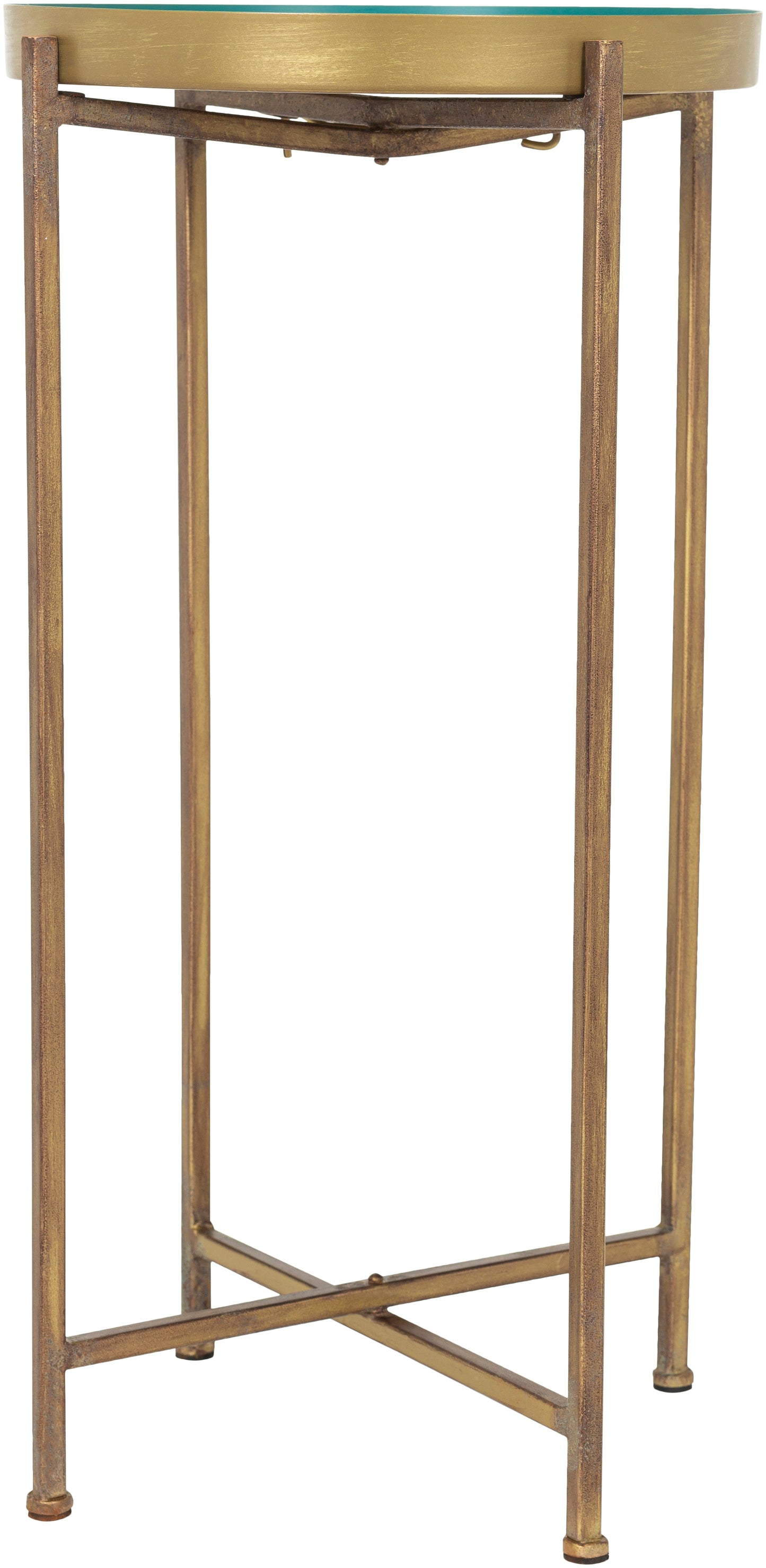 Klam Aqua End Table