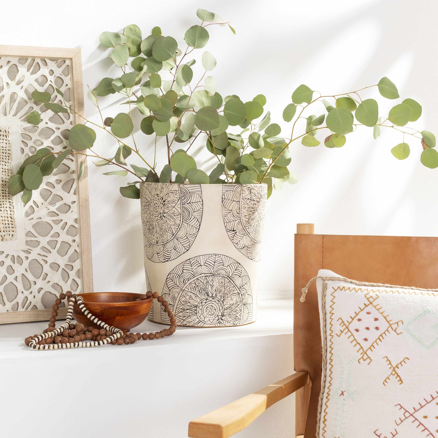 Krivodol White Planter